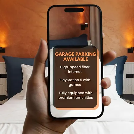 Luxury Sunny - Ac, Free Garage, Metro, Balcony, Ps5, 2nd Parking On Request *
