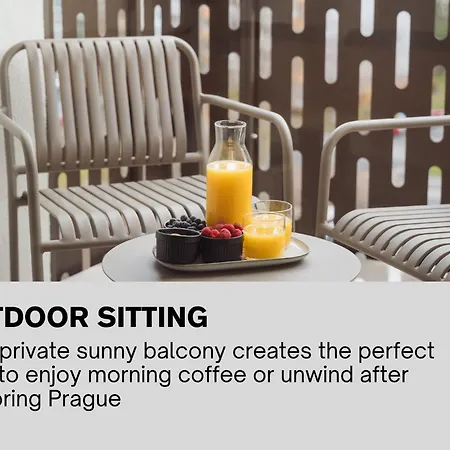 Luxury Sunny - Ac, Free Garage, Metro, Balcony, Ps5, 2nd Parking On Request Prag